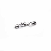 Verschluss mit Endkappen und Karabiner für 3 mm...