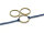 schlichte Verbinder in antik bronzefarben 12 mm 10 Stück