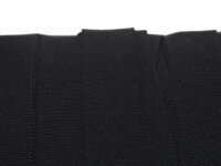 elastisches Gummiband/Faltband in schwarz 4 m 15 mm