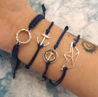 Set MATHILDA Schmuckbastelset zum maritime Armbänder...