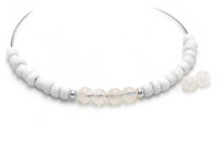 Perlen aus natürlichem Mondstein 5,5mm 4 Stück