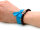 elastisches Gummiband/Faltband in cyan 2 m 15 mm