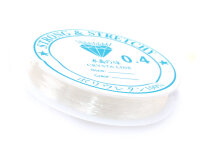 Elastisches Garn 0,4 mm 1 Rolle mit 10 m