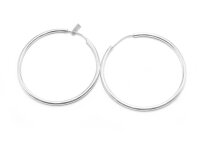 Creole aus 925 Silber 42 mm 2 Stück