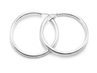 Creole aus 925 Silber 34 mm 2 Stück