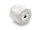 matt geschliffene Perle als Zylinder aus 925 Silber 12 mm 1 Stück