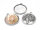 Fassungen für 25 mm Cabochons in antik silberfarben 4 Stück