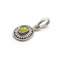 Anhänger Peridot 21 mm aus 925 Silber 1 Stück