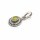 Anhänger Peridot 21 mm aus 925 Silber 1 Stück
