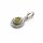 Anhänger Peridot 18 mm aus 925 Silber 1 Stück