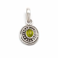 Anhänger Peridot aus 925 Silber 1 Stück