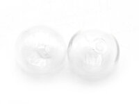durchsichtige Hohlperlen aus Glas zum Befüllen 16 mm...