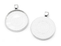 schlichte Fassungen für 30 mm Cabochons in...
