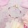 Rocailles Perlen in Rosa mit Holo Effekt 3 mm 20 Gramm