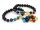 Perlen Bastelset Chakra mit Natursteinperlen und Edelsteinperlen für zwei Armbänder