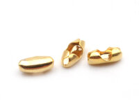 Verschlüsse für 1,5mm Kugelketten 18k gold...