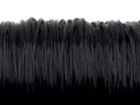 Elastisches Garn in schwarz 0,5 mm 1 Rolle mit 40 m