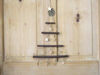Weihnachtsdeko für Fenster mit Sternen und Ästen