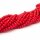 Glasperlen in rot glasiert 4mm 200 Stück