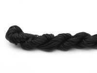 Nylonkordel in schwarz 1mm 24m