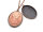 schlichte Fassungen für 40x30mm Cabochons in antik kupferfarben 2 Stück