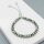 Glasschliffperlen in Grau mit Holoeffekt 4 x 6 mm 1 Strang