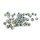 Glasschliffperlen in Grau mit Holoeffekt 4 x 6 mm 1 Strang