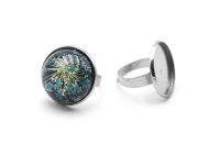 Ringrohlinge aus Edelstahl in platinfarben für 20mm...
