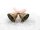 Glöckchen mit Aufhängung in antik bronzefarben 38mm 4 Stück