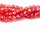 Glasschliffperlen in rot 6x4 mm 50 Stück