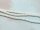 Glasschliffperlen weiß facettiert mit Perlenglanz, 3,5x3 mm, 50 Stück