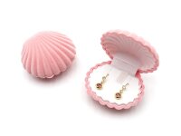 Muschel Schmuckbox für Schmuck in rosa 5x6 cm 1...