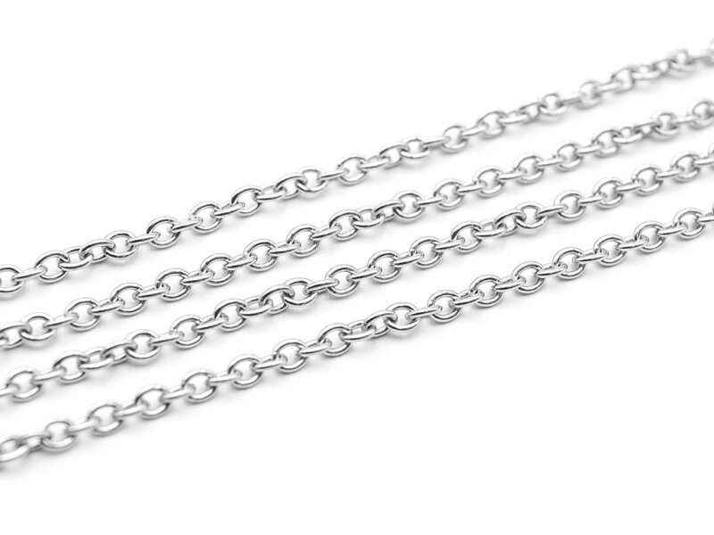 Gliederkette aus 304 Edelstahl 3x2 1 m
