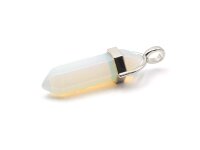 Anhänger aus geschliffenem Opalite mit...