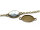 Fassung als Verbinder für 18x13mm Cabochons in antik bronzefarben 8 Stück