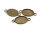 Fassung als Verbinder für 18x13mm Cabochons in antik bronzefarben 8 Stück