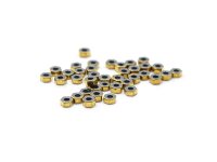 Perlen als Hexagon aus synthetischem Hämatit in...