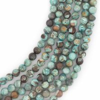 Perlen aus Ozeanjaspis 6 mm 10 Stück