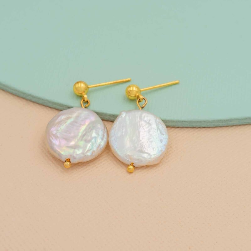Ohrstecker Olivia mit Süßwasserzuchtperle