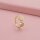Ring Luana vergoldet mit Achat Druse