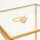Ring Luana vergoldet mit Achat Druse