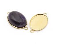 Fassungen als Verbinder aus 304 Edelstahl 18x13mm mit...