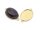 Fassungen als Verbinder aus 304 Edelstahl 18x13mm mit IP-Goldbeschichtung 2 Stück
