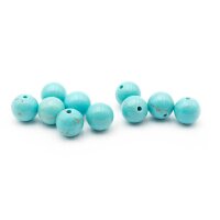 Perlen aus synthetischem Türkis 6mm 10 Stück