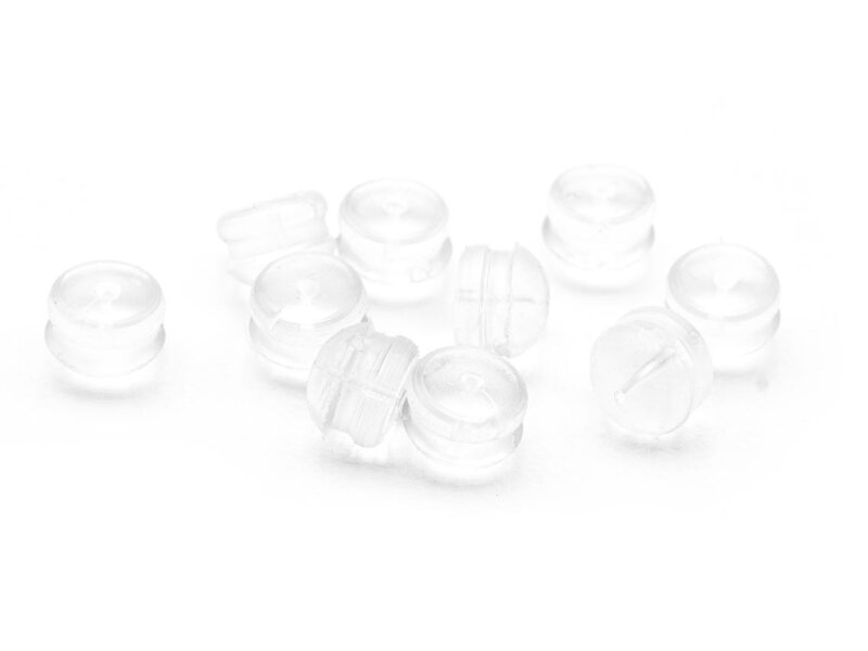 Silikonstopper für Ohrstecker 10 Stück