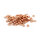 runde Perlkappen aus Messing in peachy roségoldfarben 3mm 50 Stück