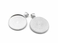schlichte Fassungen für 25mm Cabochons in...