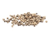 Perlen aus Kokosnuss in Brauntönen 3 mm 1 Strang