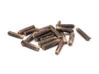 Kokosnuss Perlen länglich 20 Stk Dunkelbraun 15x5 mm