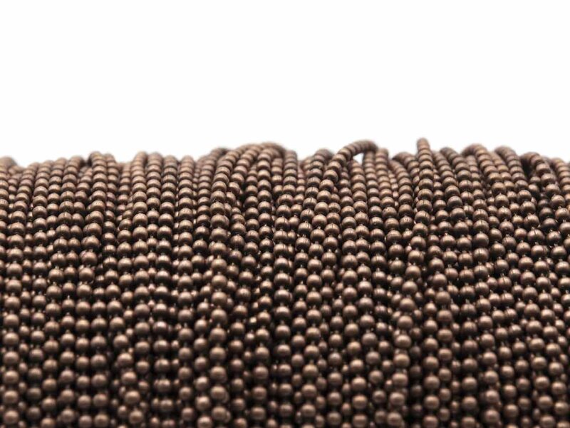 Kugelkette in kupferfarben 1,5mm 2m